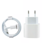Preview: 20W Ladegerät Adapter + 2m Lighting auf USB-C Ladekabel für iPhone 5, 6, 7, 8, X, XS, XR, 11, 12, 13, 14 Pro, Max